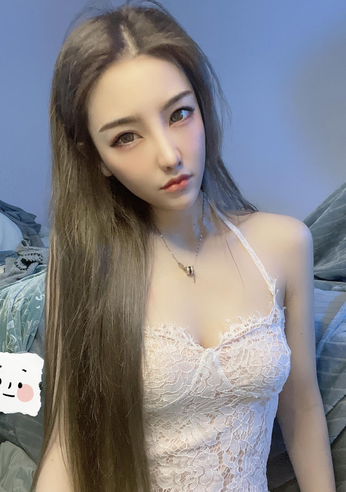 黑丝装小楠汐，温柔小妹子，下面很浅 第3张